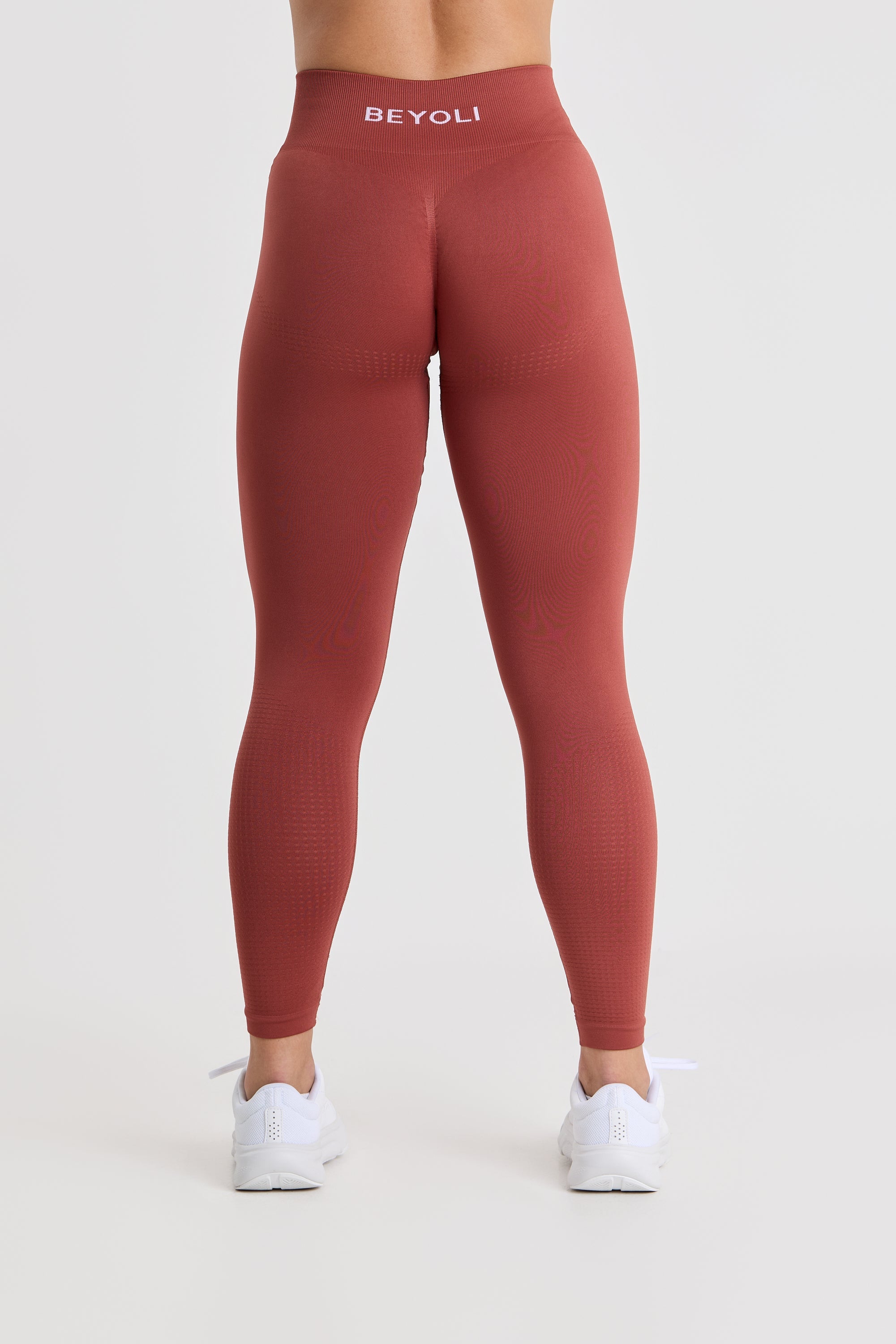 Legging seamless marsala BEYOLI, matière squat proof